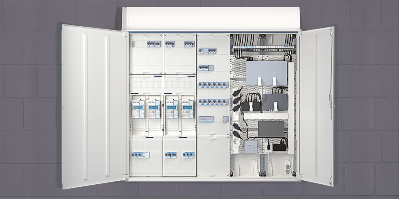 Technikzentrale bei G.W.I Elektro GmbH in Oberleichtersbach