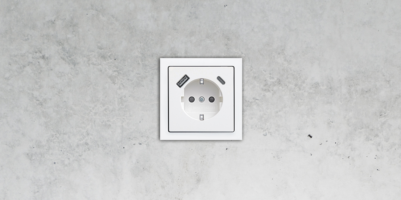 SCHUKO® USB-Steckdose bei G.W.I Elektro GmbH in Oberleichtersbach