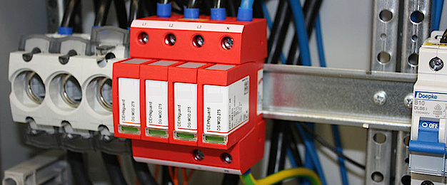 Über­spannungs­schutz bei G.W.I Elektro GmbH in Oberleichtersbach